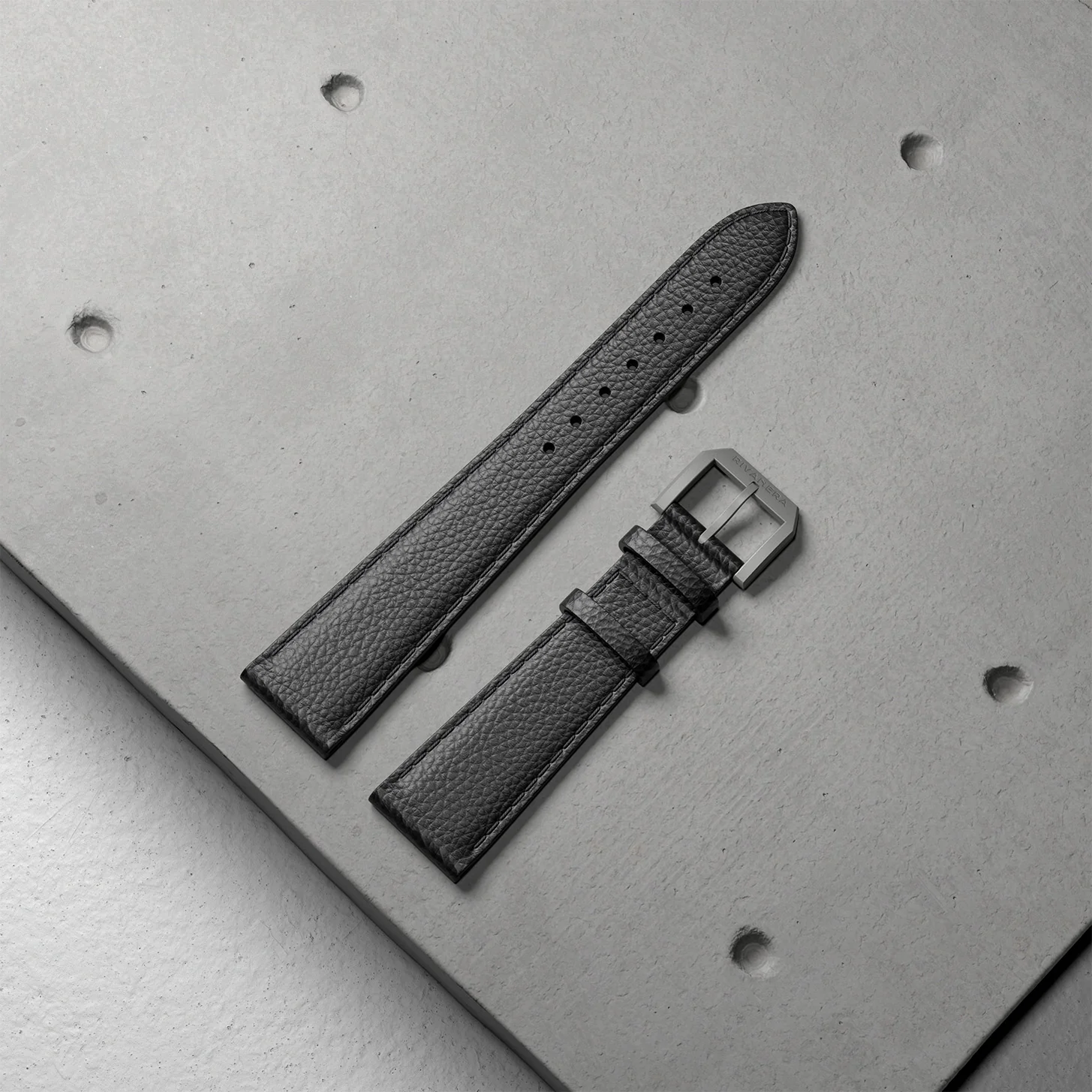 Black Alpine Calf Leather - Rivanera