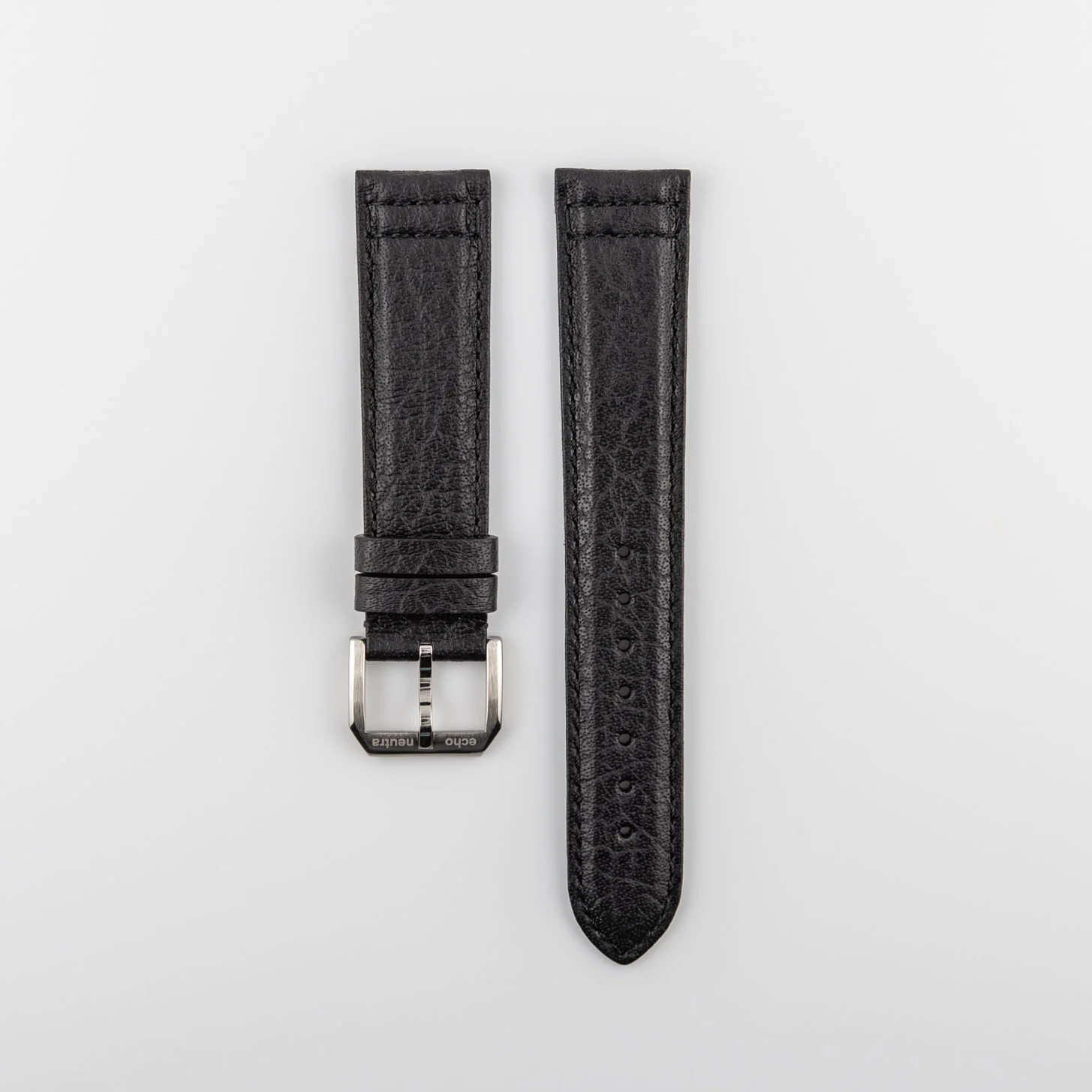 Black water buffalo leather - Image 3