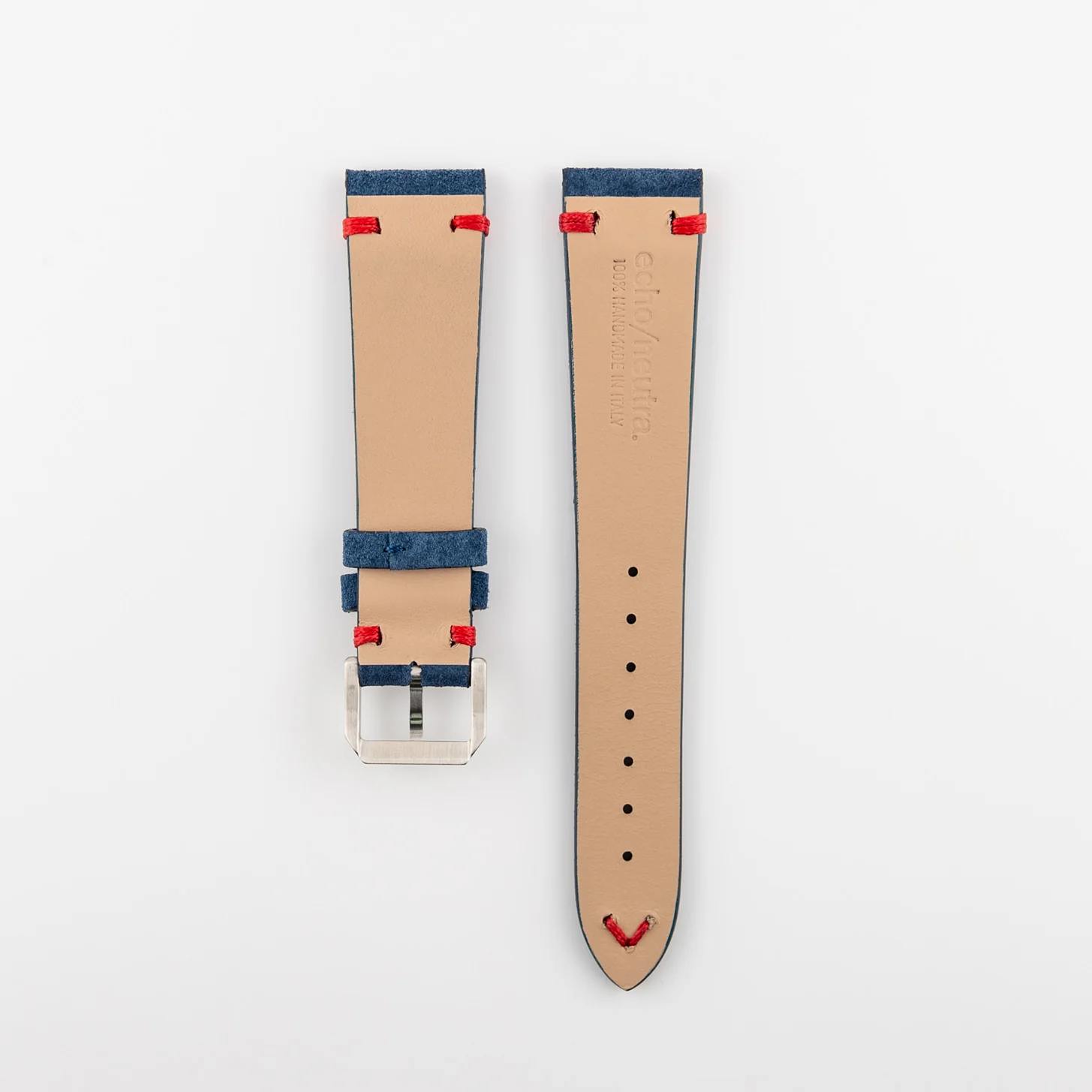Blue-Red vintage suede - Image 3